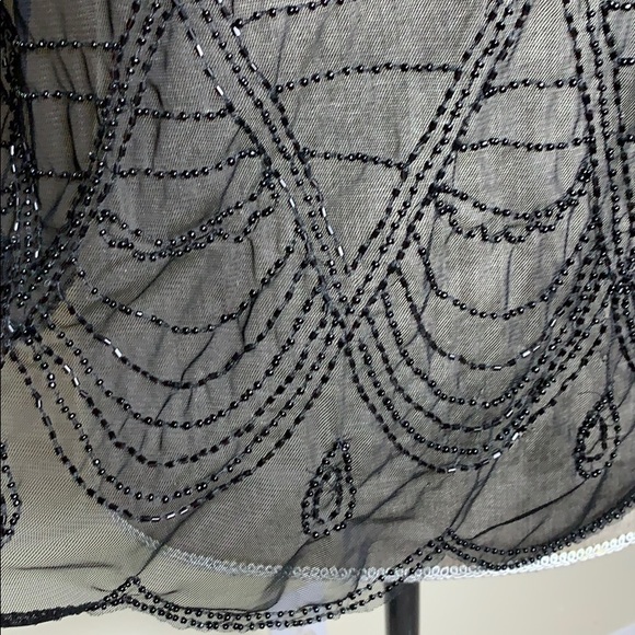 American Eagle Outfitters Sheer Beaded Top - Picture 9 of 16